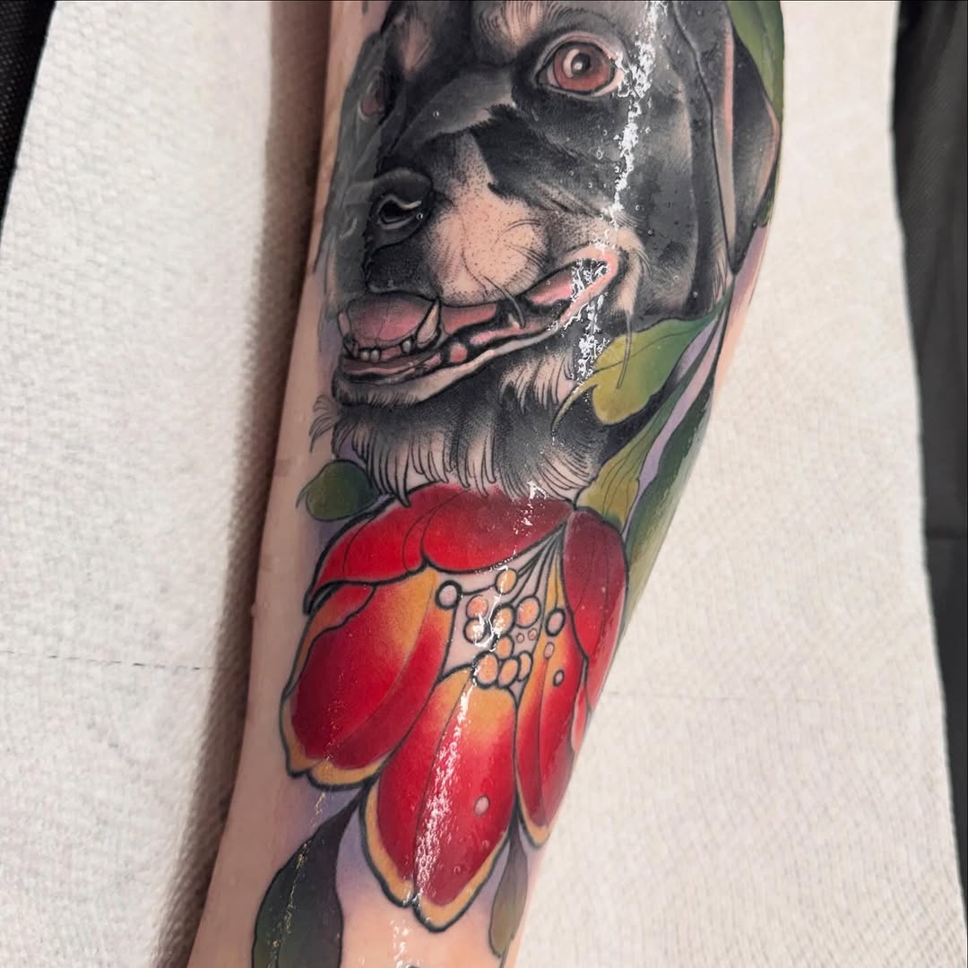 Tattoo by @heatherlynntattoos — realism, black_and_grey