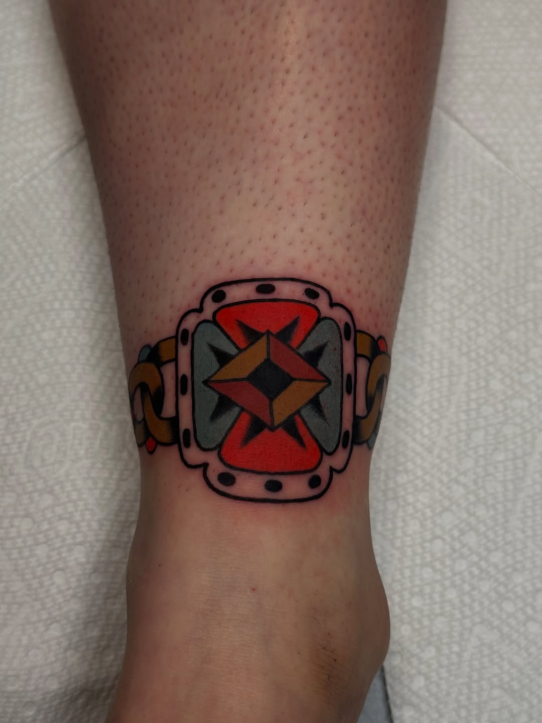 Tattoo by @lingerfeldtx — american_traditional, illustrative