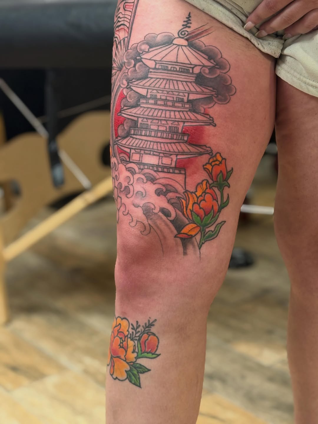 Tattoo by @dustintouchton — japanese_irezumi, american_traditional