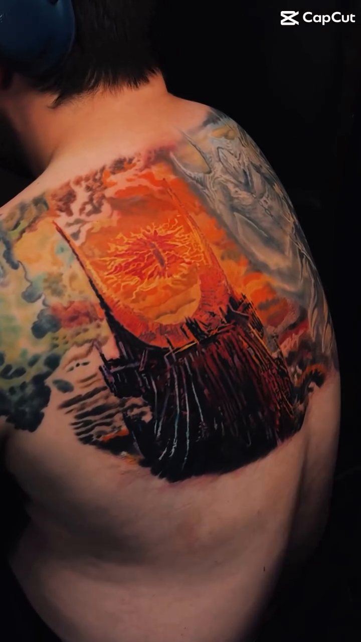 Tattoo by @tattoo.jitsu โ realism, trash_polka