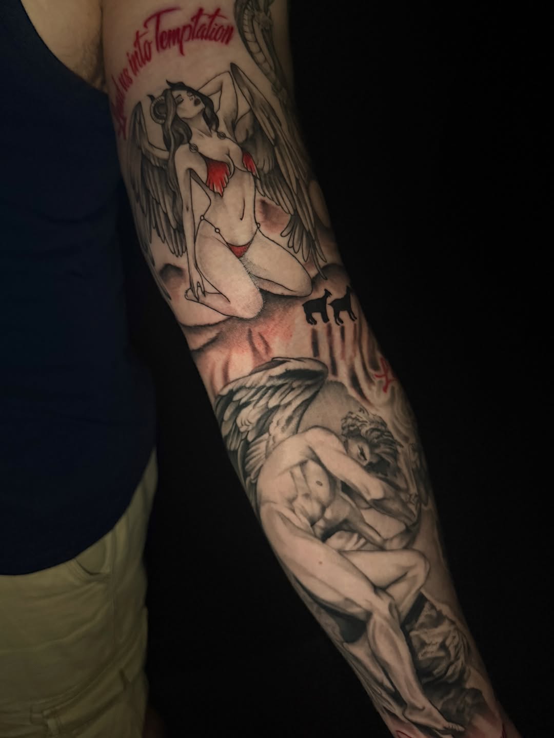 Tattoo by @exploitedtattoos — black_and_grey