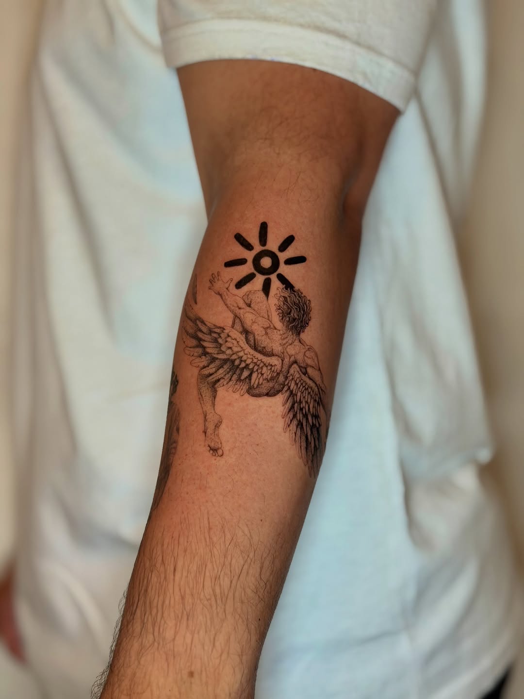 Tattoo by @inkbypiero — black_and_grey, realism