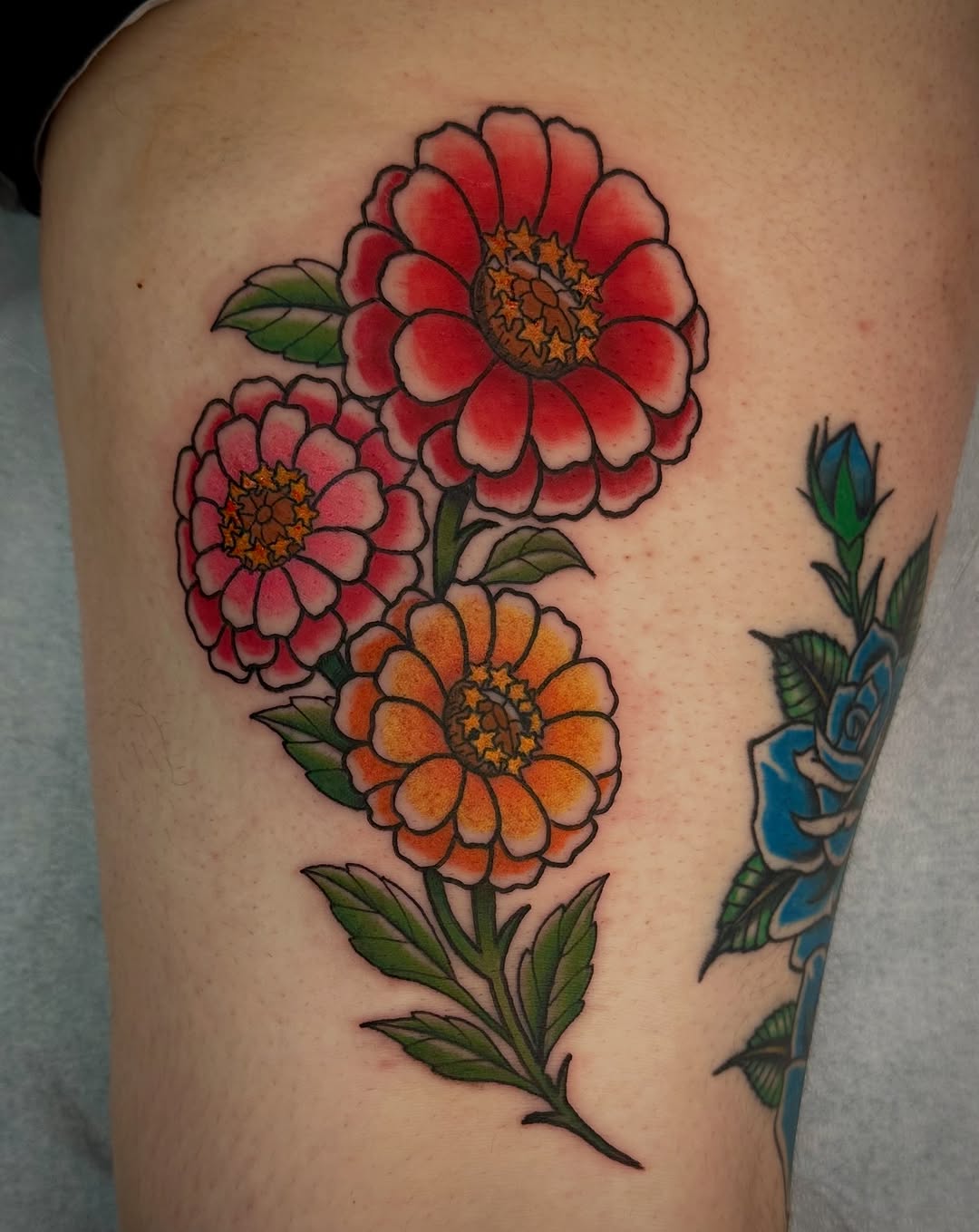 Tattoo by @jrobtattoos — american_traditional, illustrative