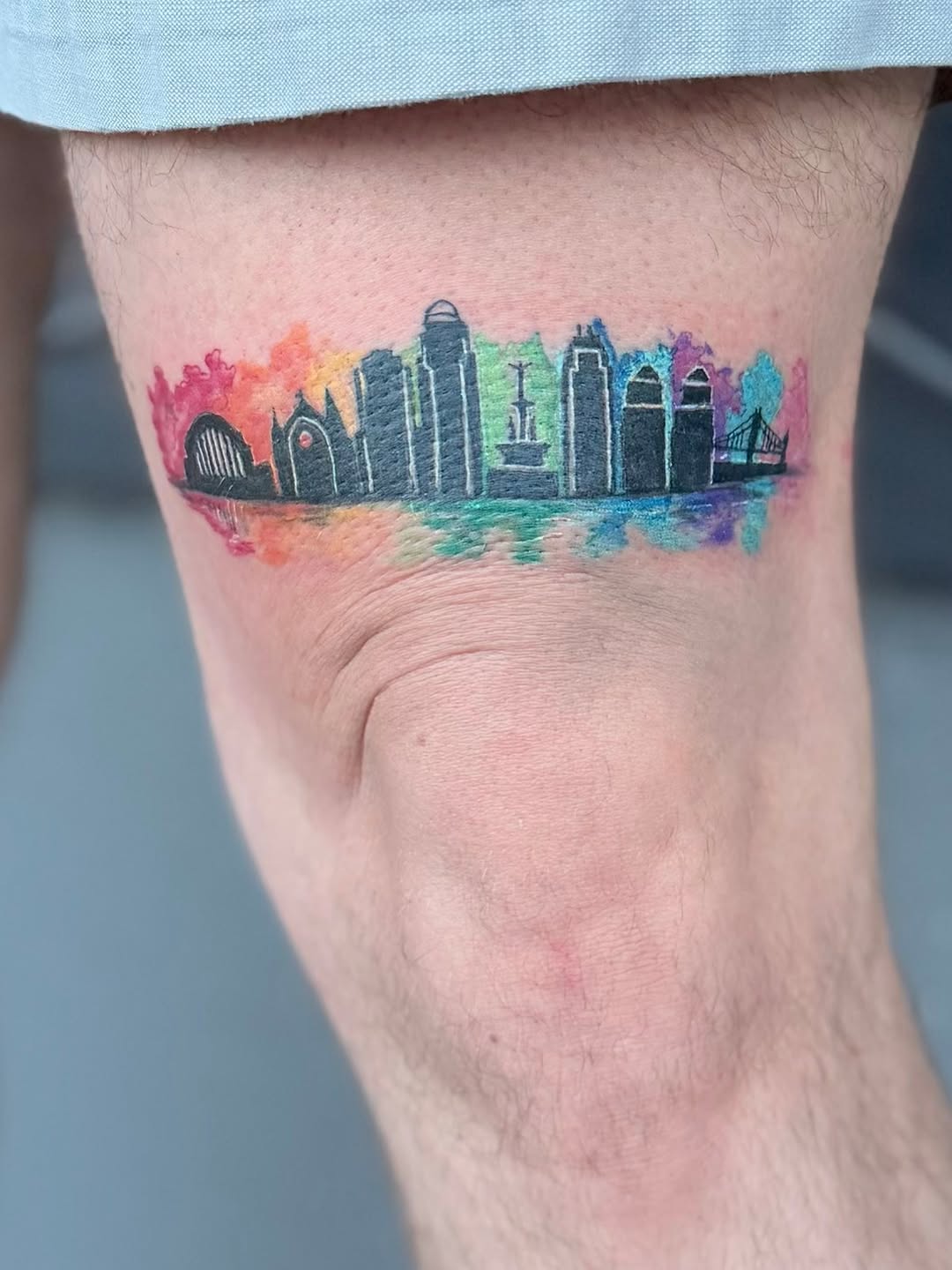 Tattoo by @ggomez_ink — illustrative, watercolor