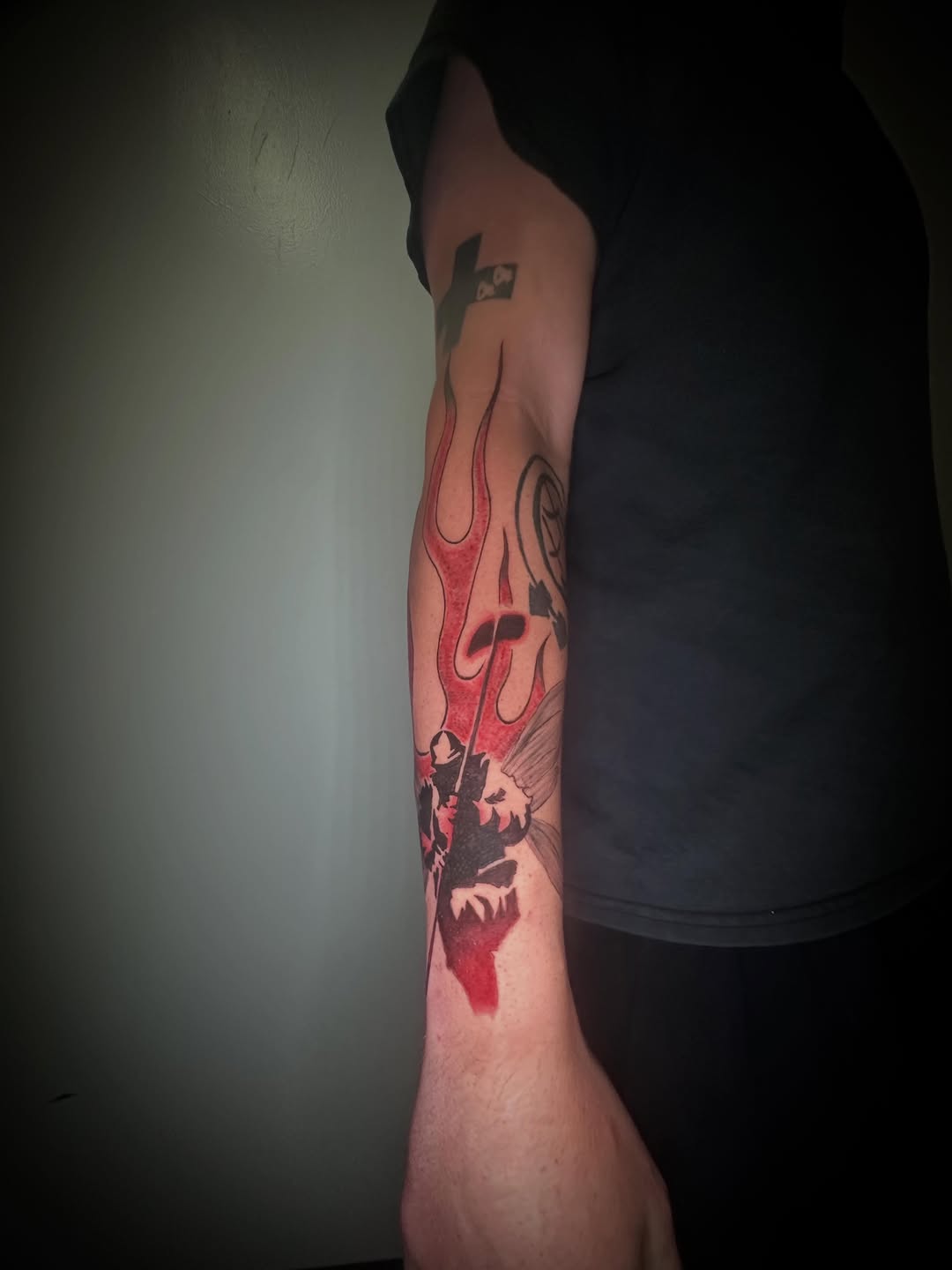 Tattoo by @javier_jimenez_tattoo_ — trash_polka