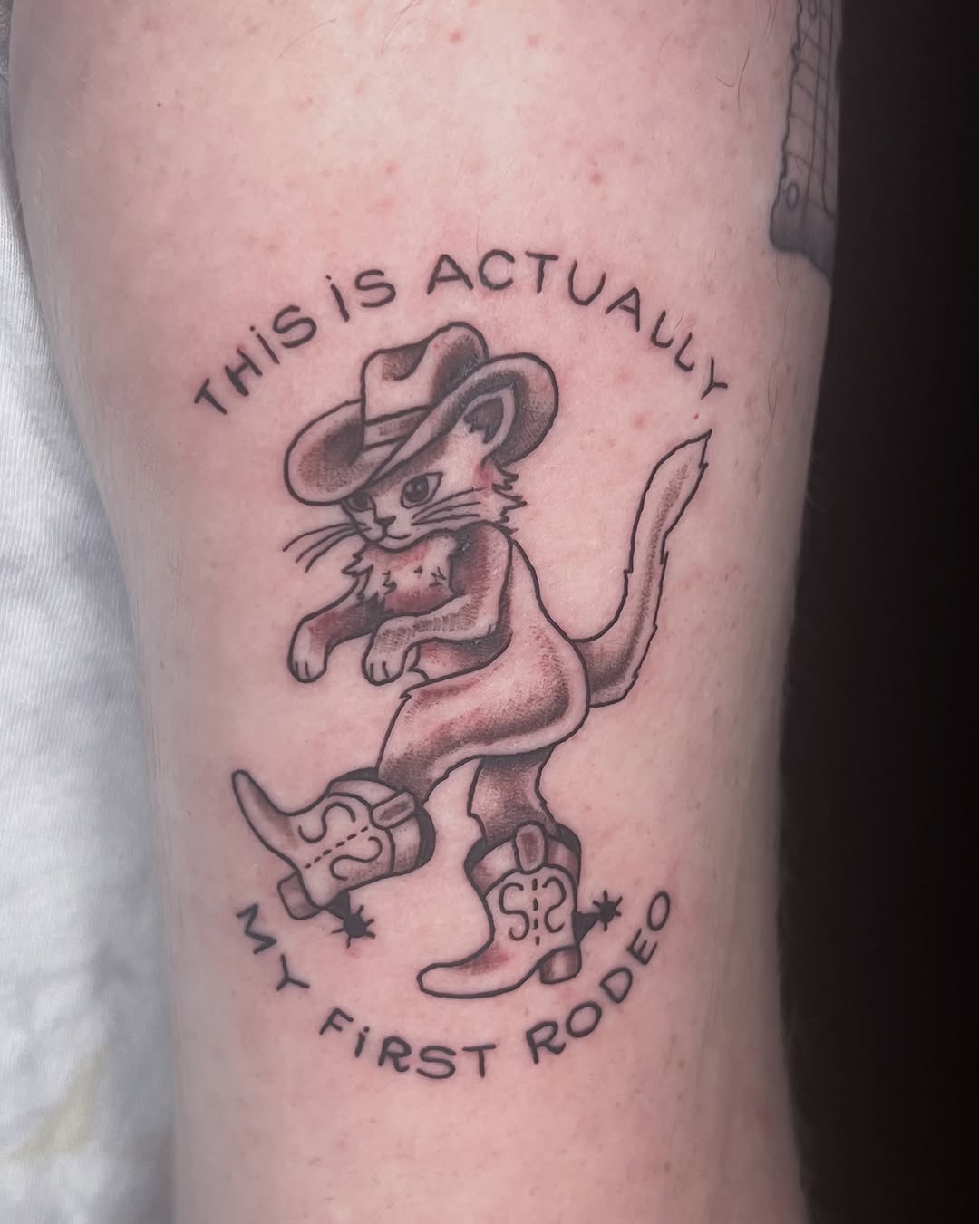 Tattoo by @rene.la.fae β american_traditional, lettering_script