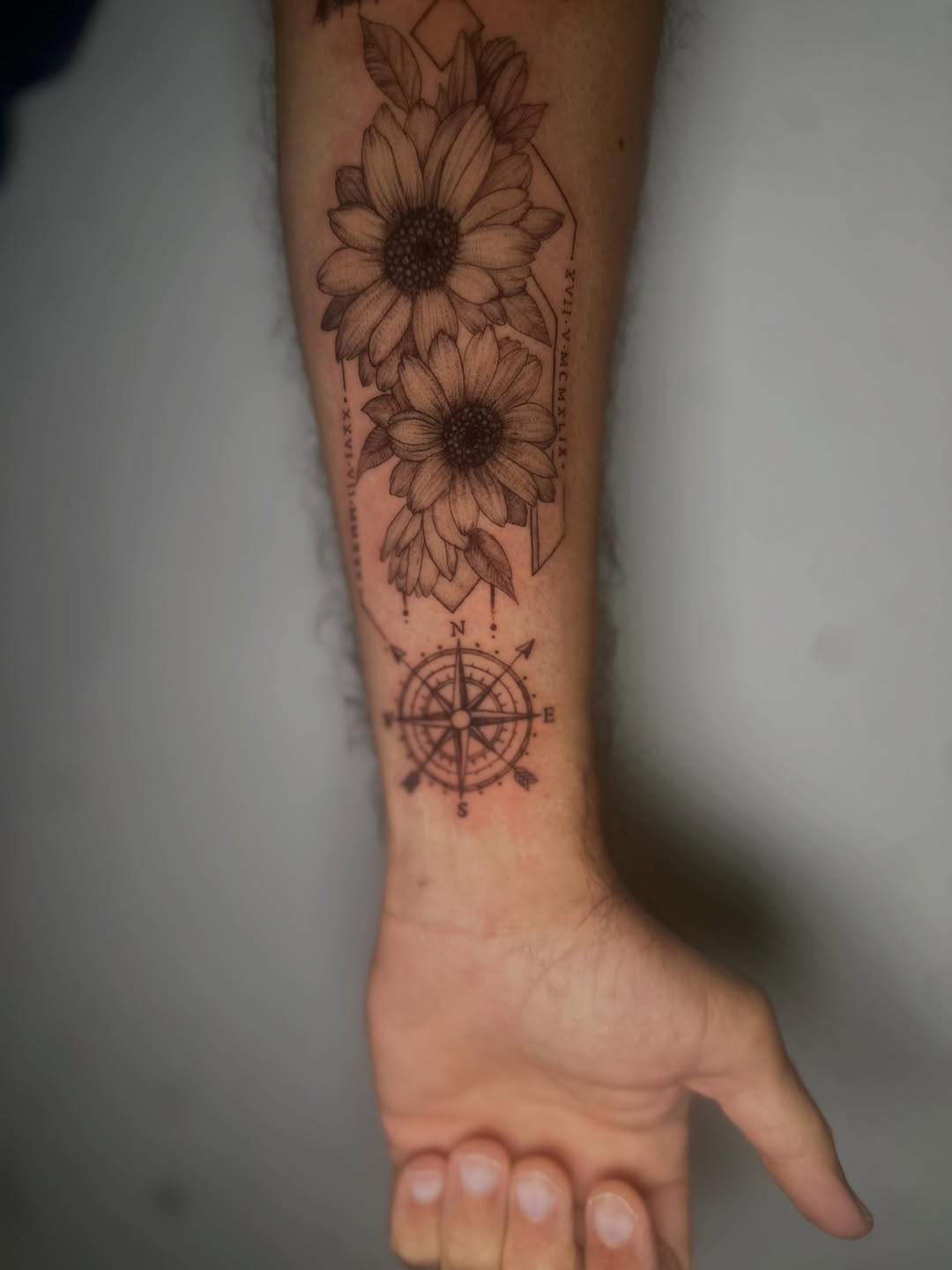Tattoo by @javier_jimenez_tattoo_ — fine_line, black_and_grey