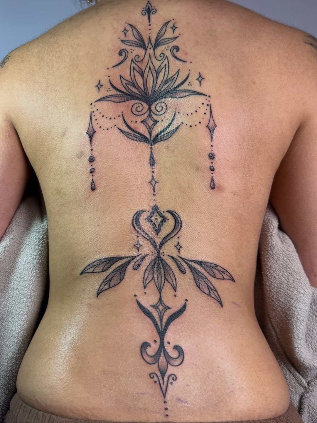 Tattoo by @jenpokes β ornamental, blackwork