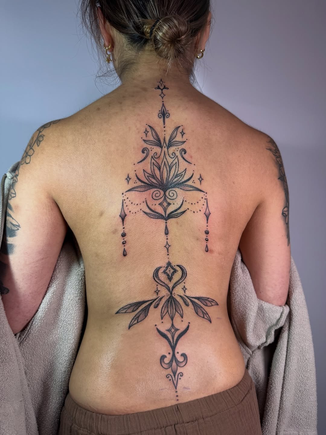 Tattoo by @jenpokes β ornamental, blackwork