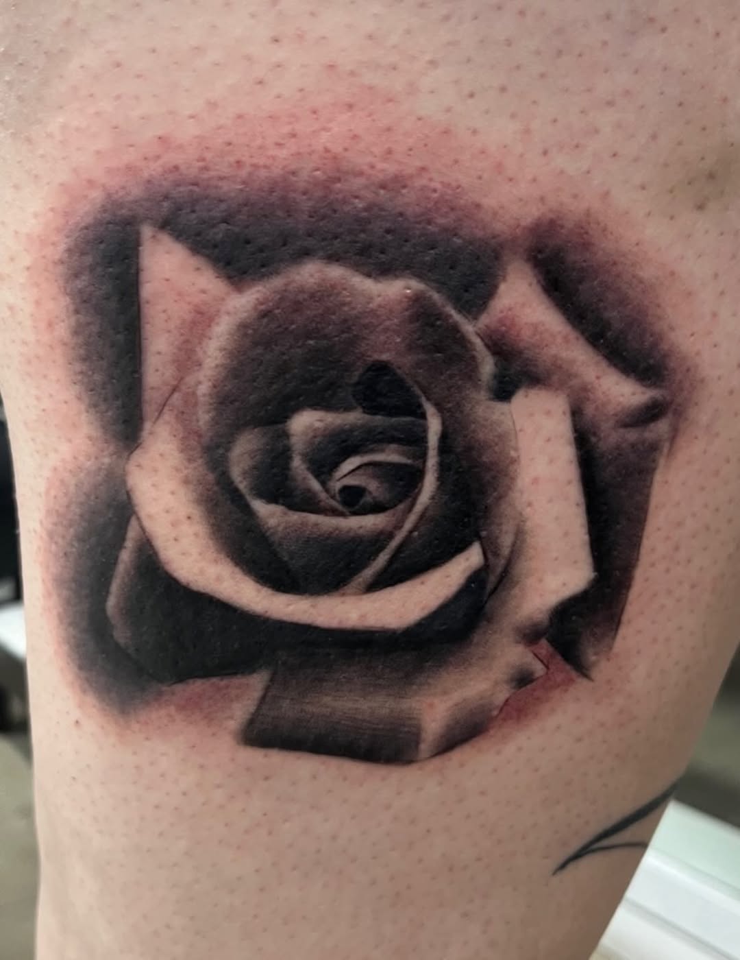 Tattoo by @inked.by.joslyn — realism, black_and_grey