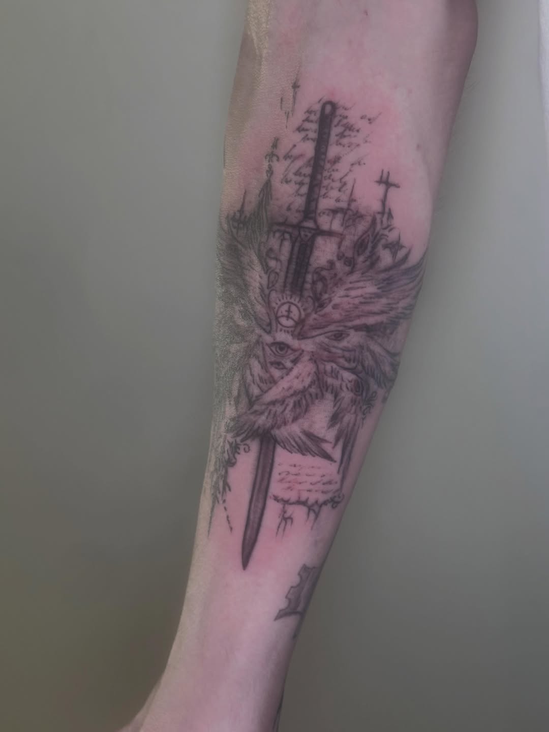Tattoo by @javier_jimenez_tattoo_ — black_and_grey, realism