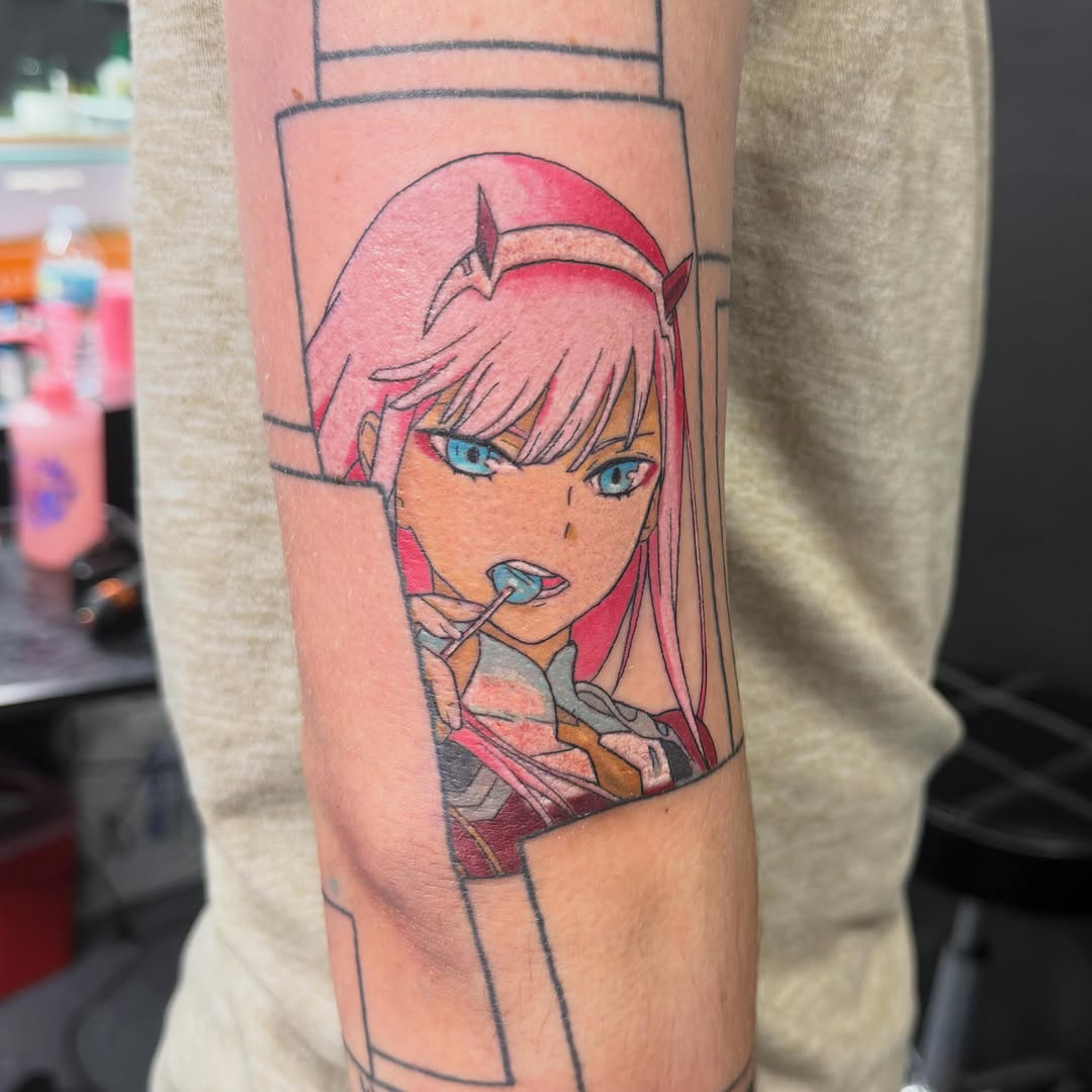 Tattoo by @sinfulwaifu β anime