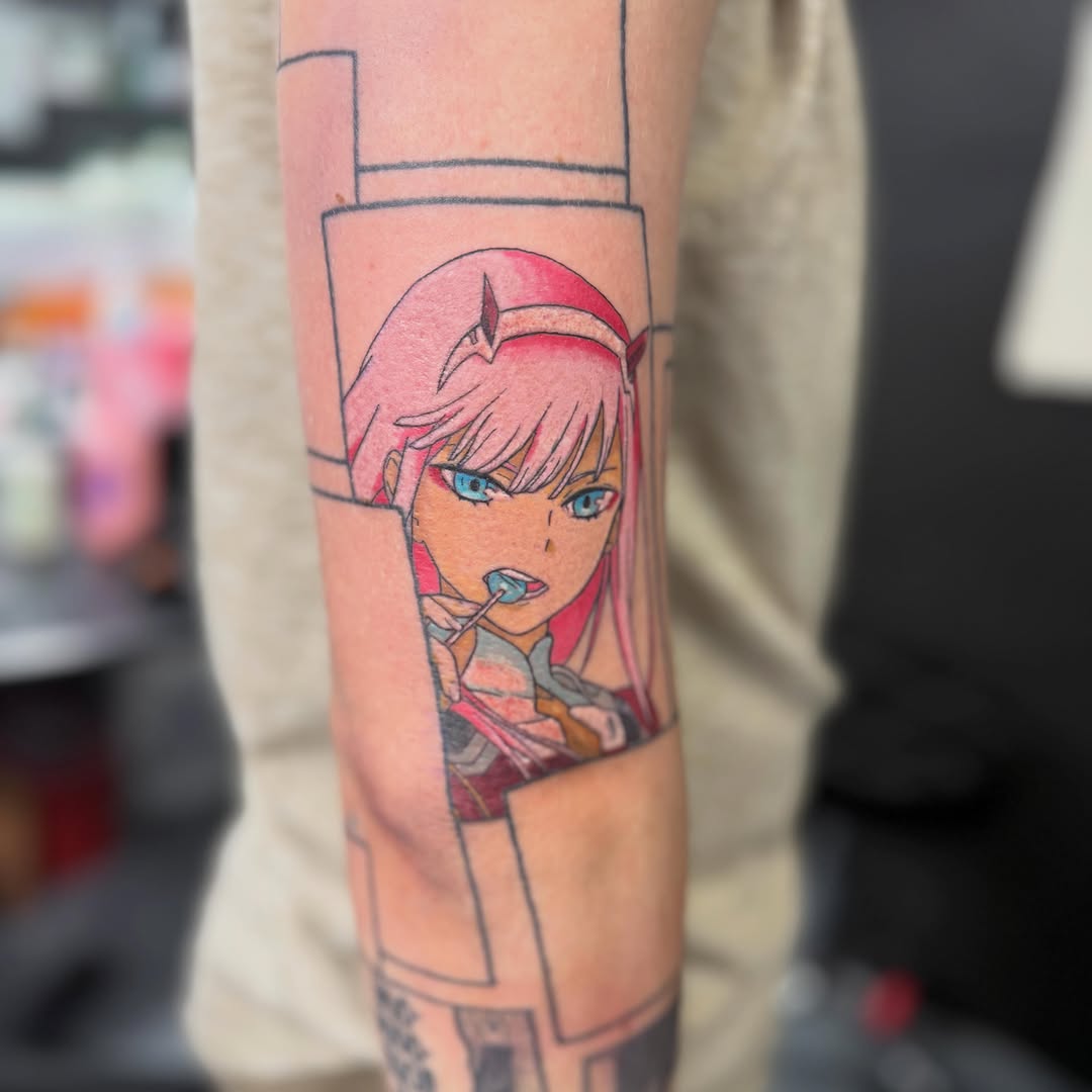 Tattoo by @sinfulwaifu β anime