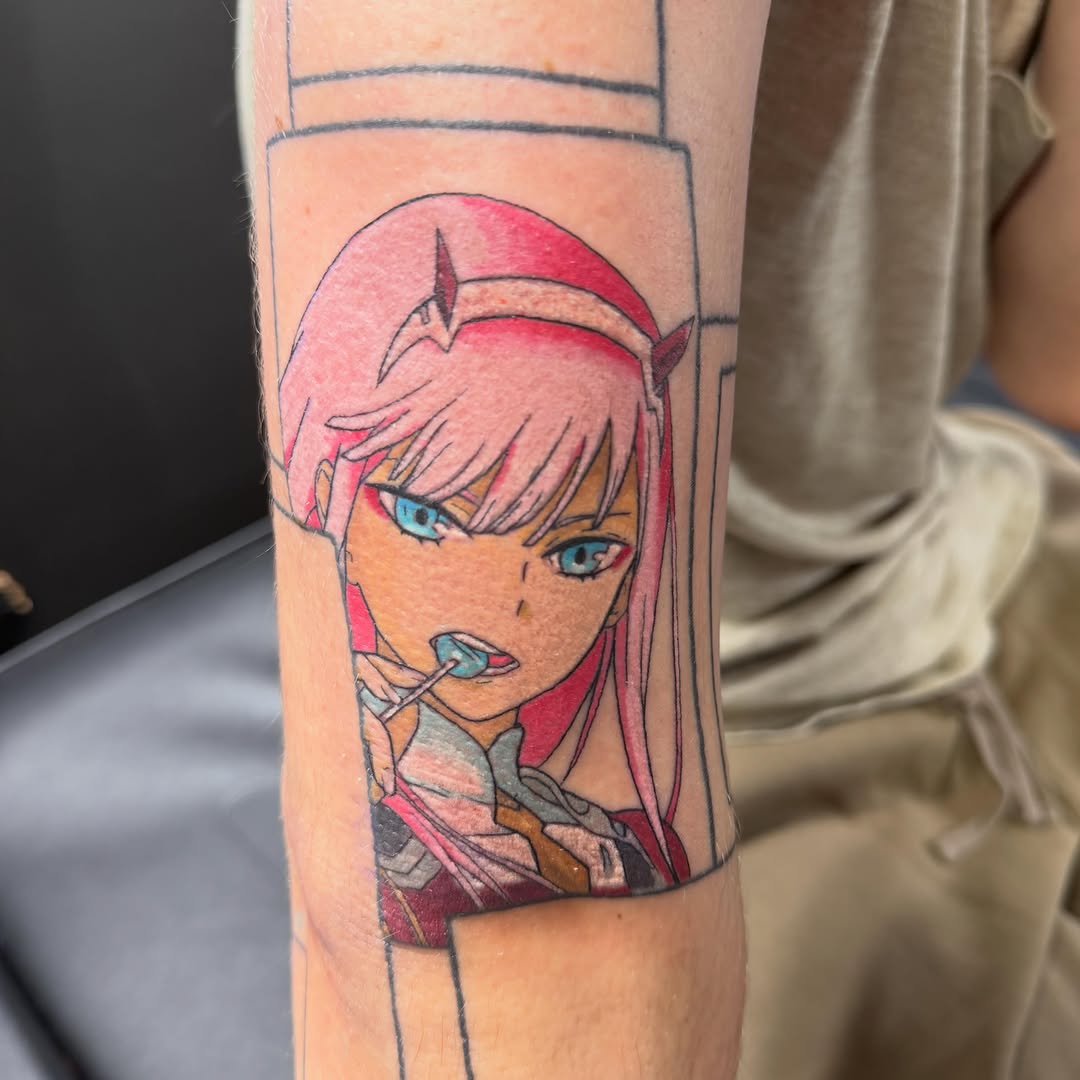Tattoo by @sinfulwaifu β anime