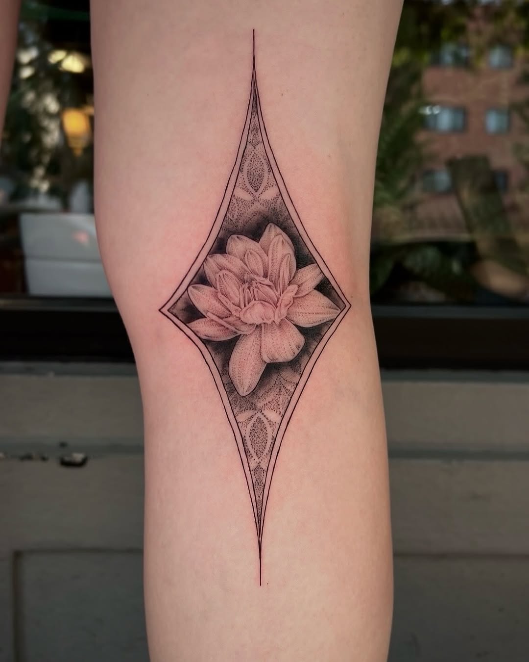 Tattoo by @southpaw.stipple โ dotwork, fine_line