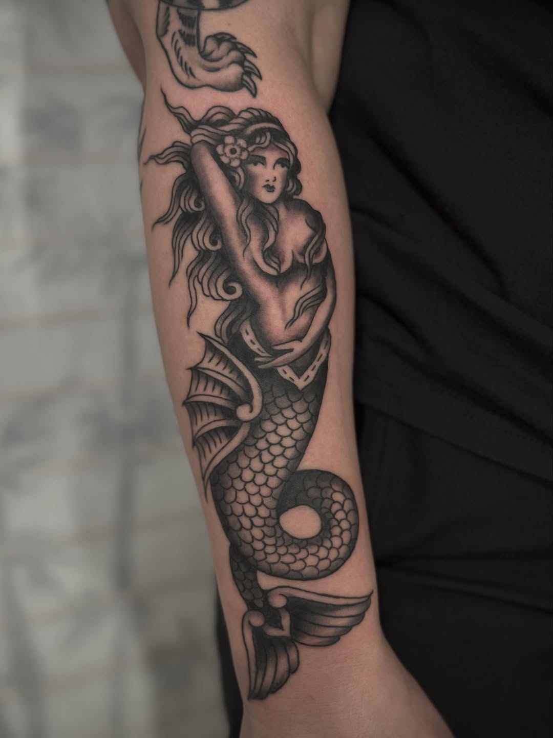 Tattoo by @micahnorman — american_traditional, black_and_grey