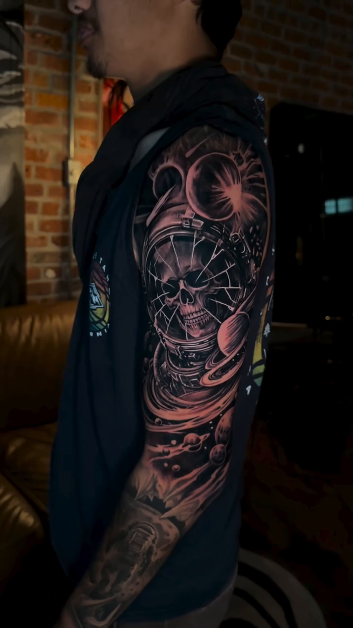 Tattoo by @nick_stratt — realism, black_and_grey
