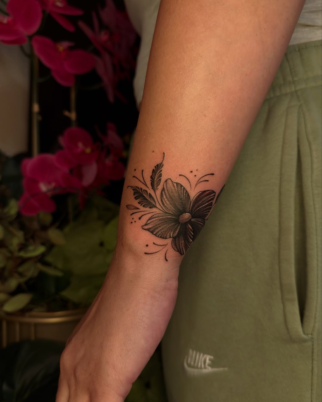 Tattoo by @ink_is_medicine — fine_line, black_and_grey