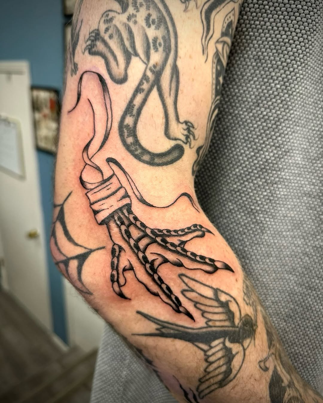 Tattoo by @rorysboring โ american_traditional, illustrative
