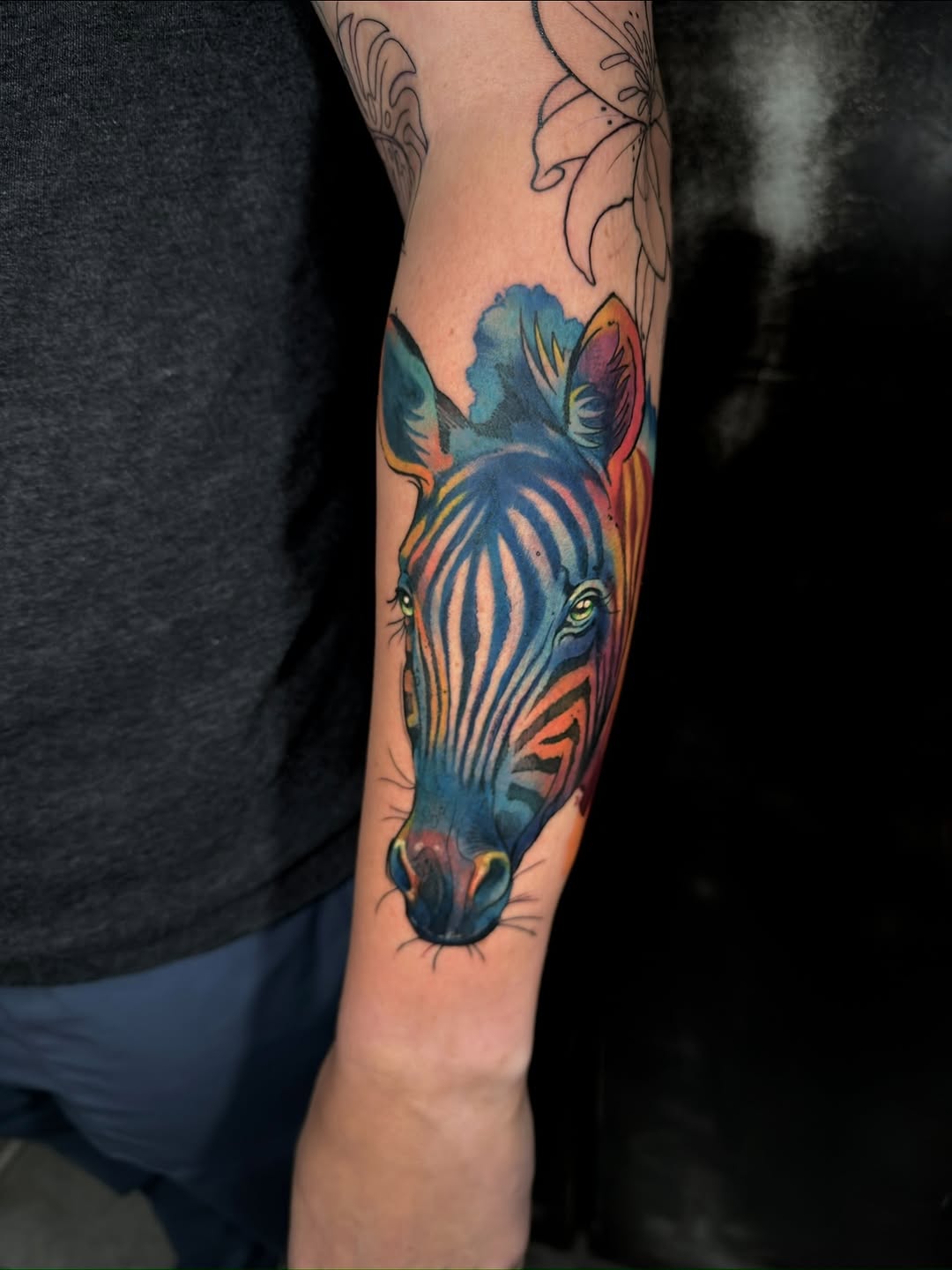 Tattoo by @mkltattoos — watercolor