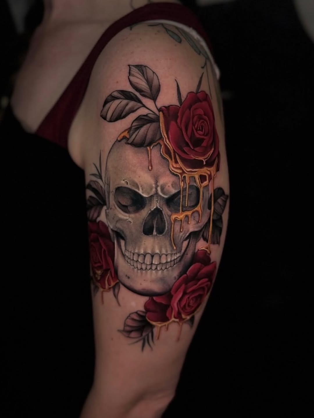 Tattoo by @mkltattoos — realism, dark_realism