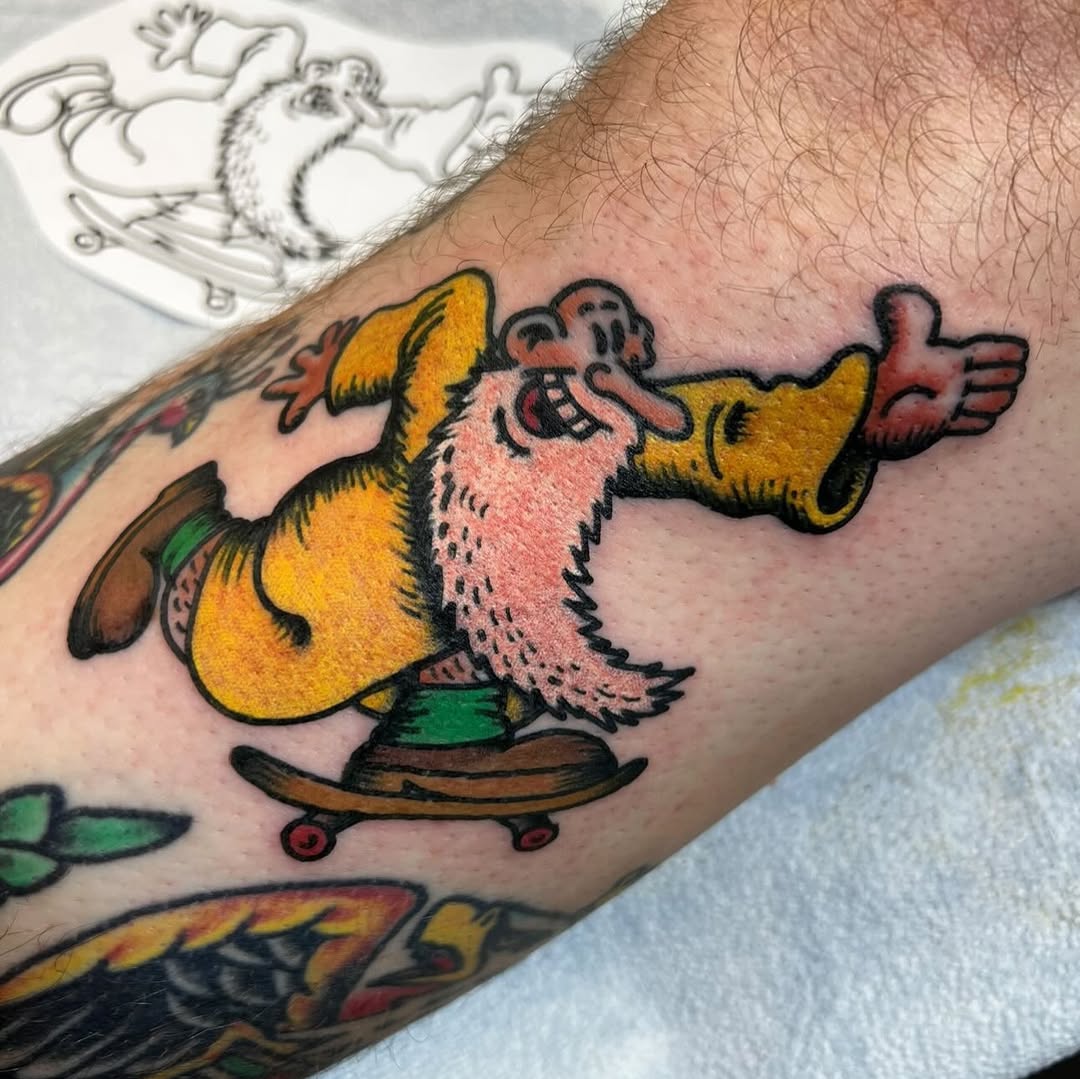 Tattoo by @jackhatchet — american_traditional, illustrative
