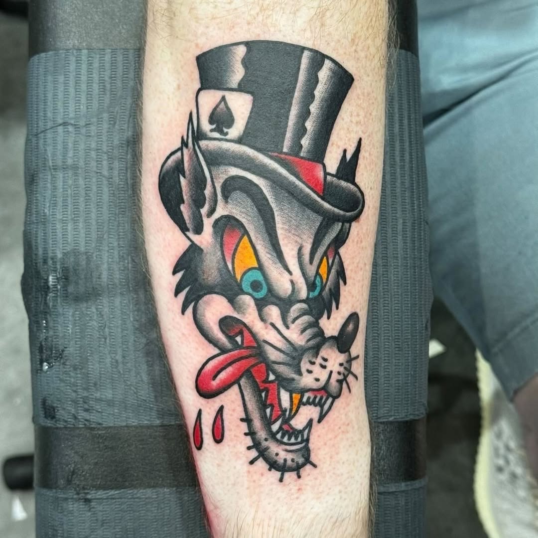 Tattoo by @jackhatchet — american_traditional, illustrative