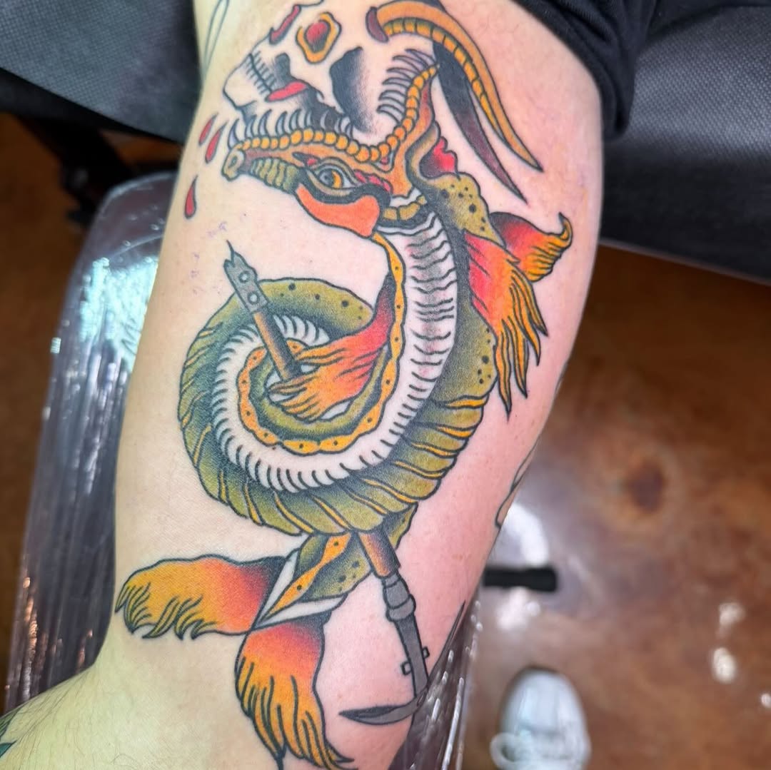 Tattoo by @ffititattoo — american_traditional