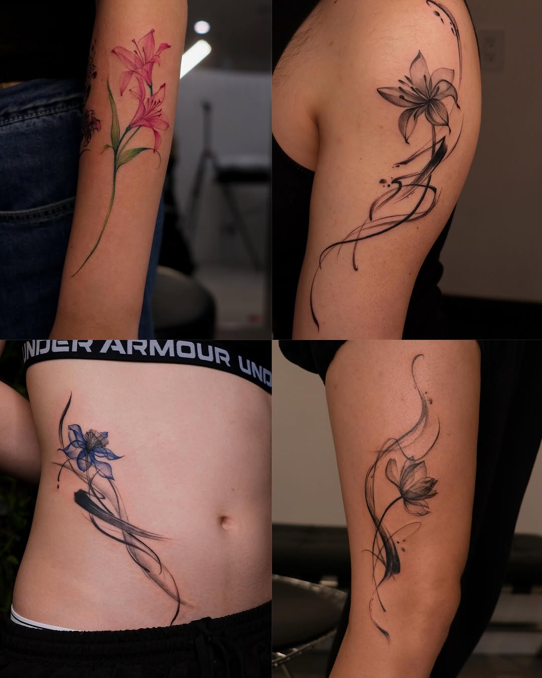 Tattoo by @karmon.tat — illustrative, fine_line