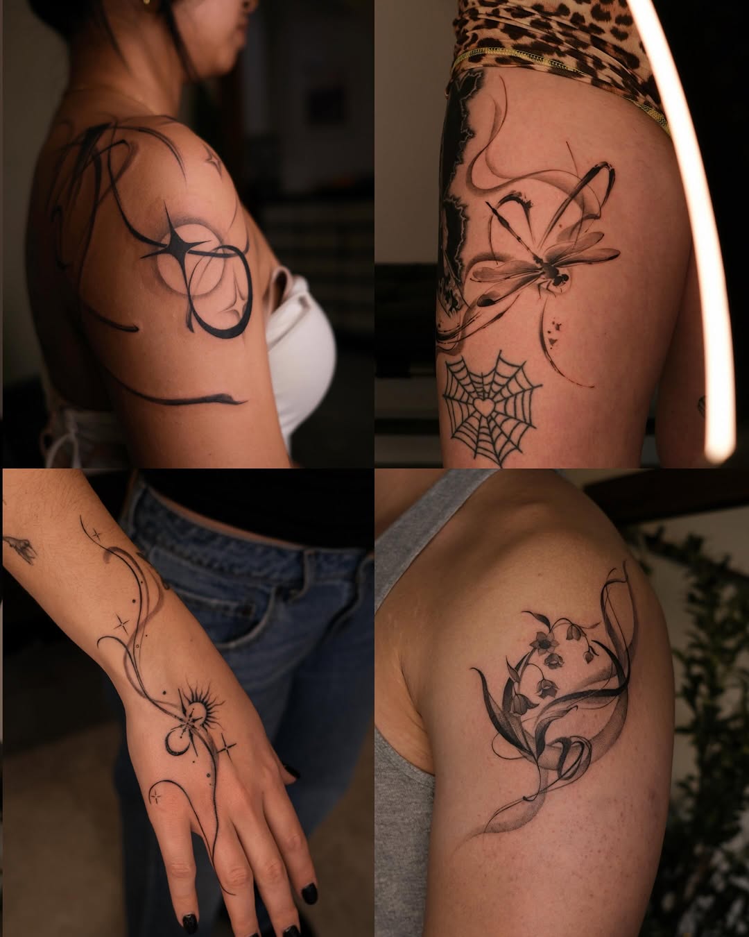 Tattoo by @karmon.tat — illustrative, black_and_grey
