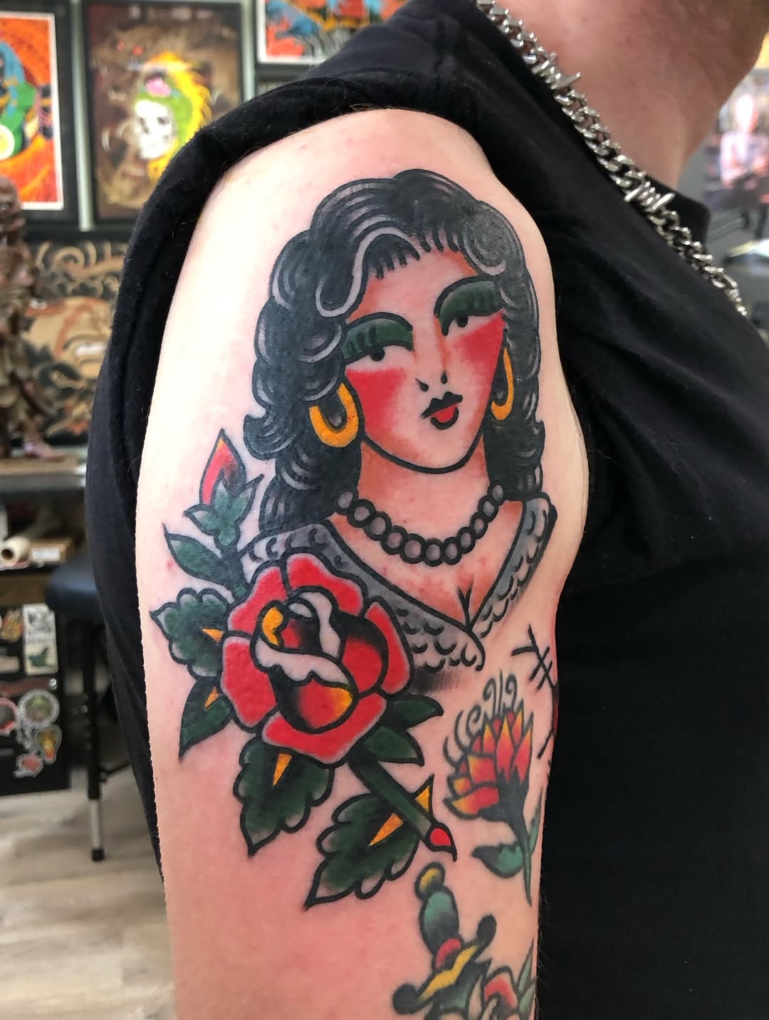 Tattoo by @nicksharratt — american_traditional