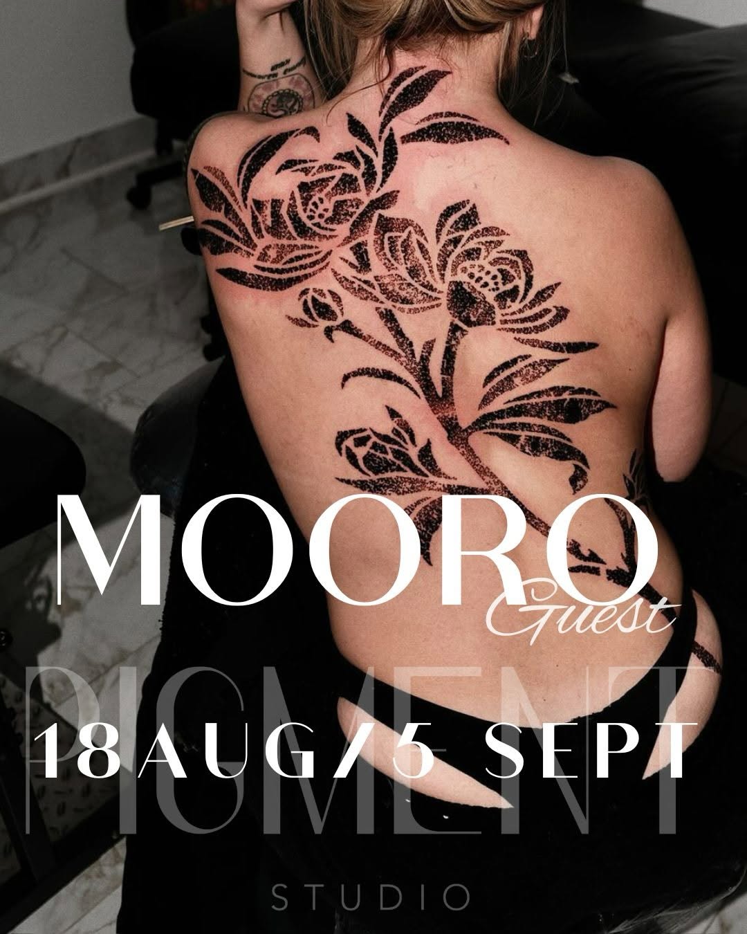 Tattoo by @mooromooropiece — blackwork, dotwork