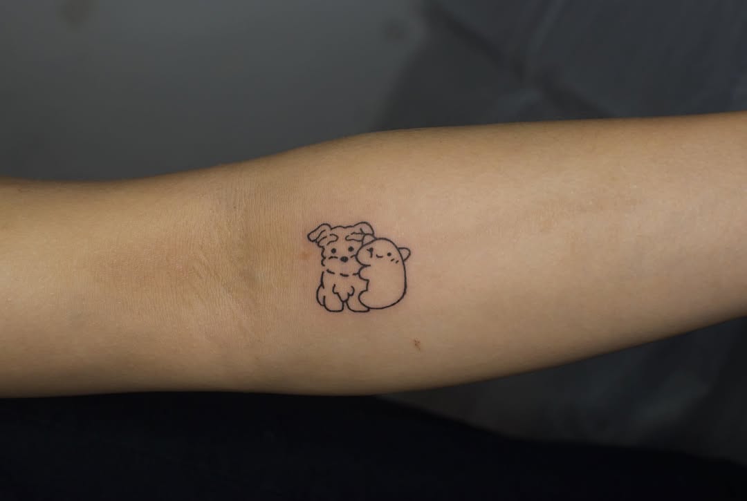 Tattoo by @anozz.tat — fine_line, illustrative