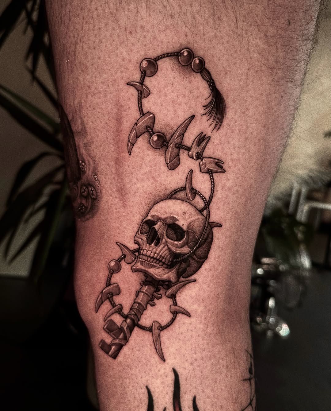Tattoo by @wonsoong_blk — realism, black_and_grey