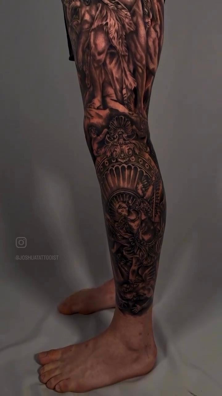 Tattoo by @tattoosbyj0sh — black_and_grey, realism