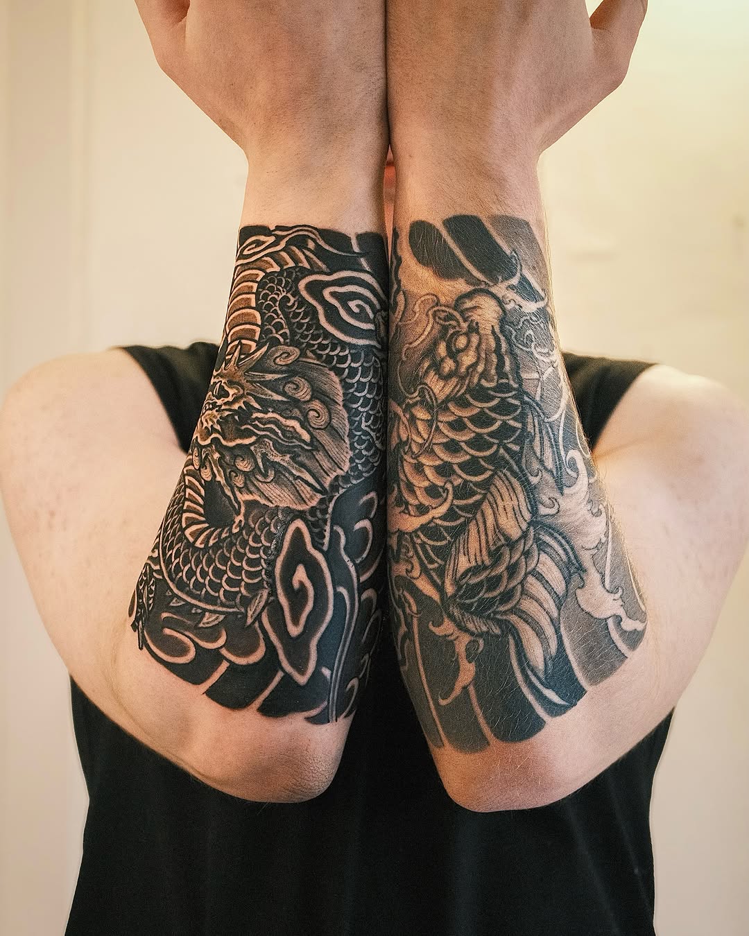 Tattoo by @kubotattoo — japanese_irezumi, blackwork