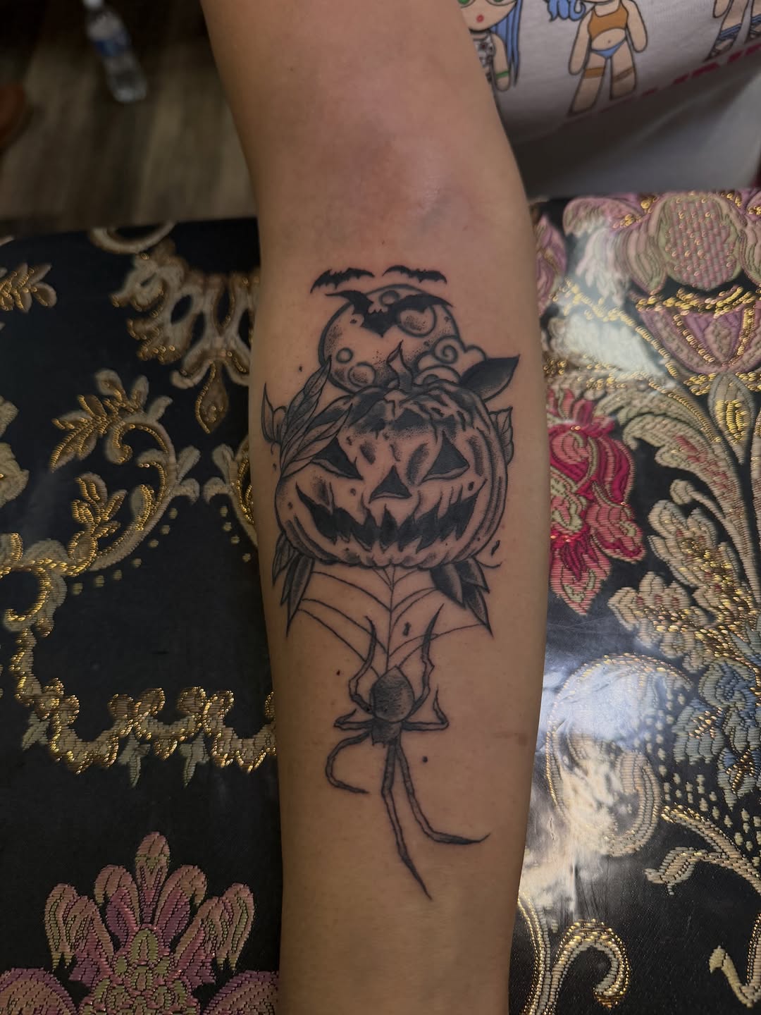 Tattoo by @properbadger — black_and_grey