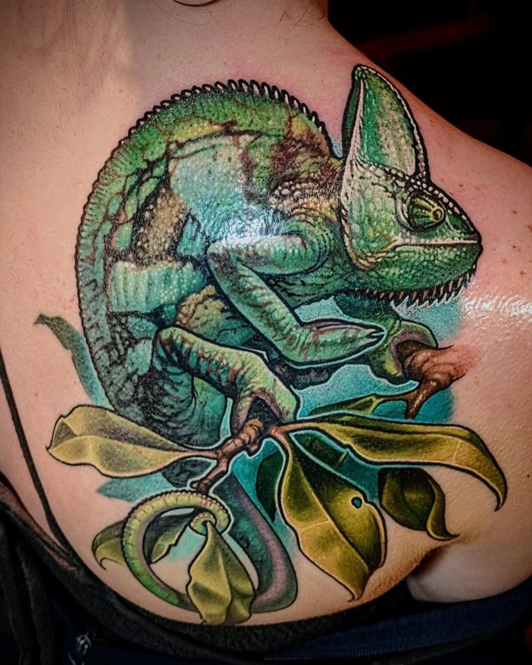 Tattoo by @raptorlazer — realism, color