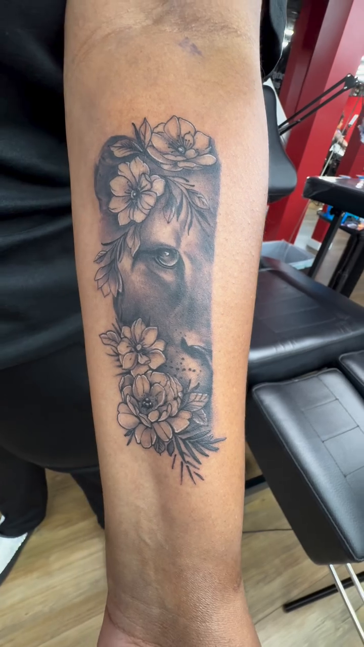 Tattoo by @theartplug4 — black_and_grey, realism