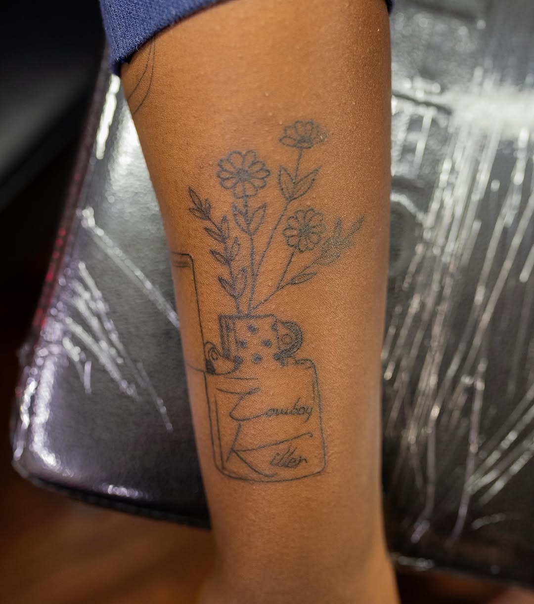 Tattoo by @dirtdollink — fine_line