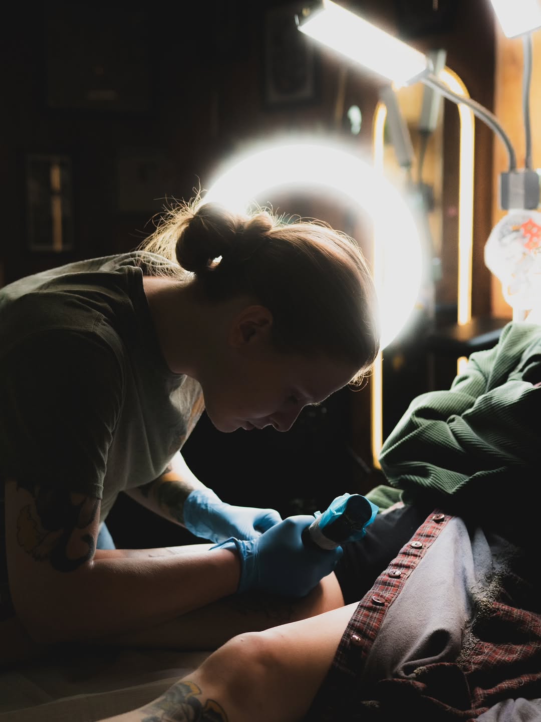 Tattoo by @lowleap — illustrative, black_and_grey