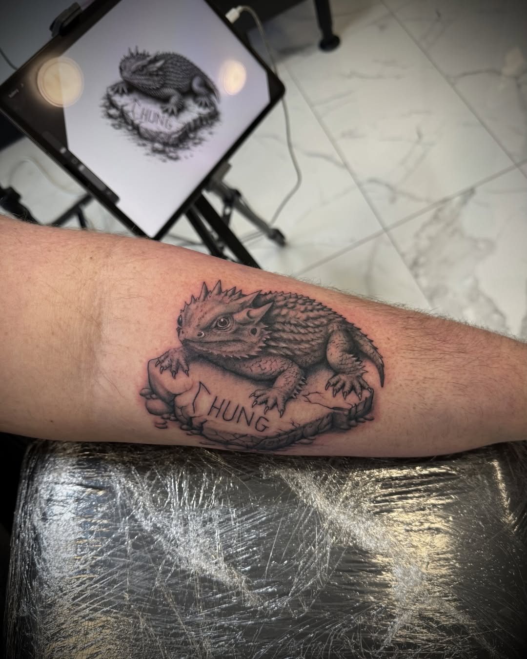 Tattoo by @ryno_ink โ realism, black_and_grey