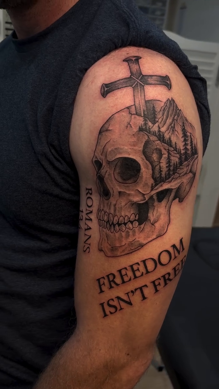 Tattoo by @art.shayyssmith — black_and_grey, realism