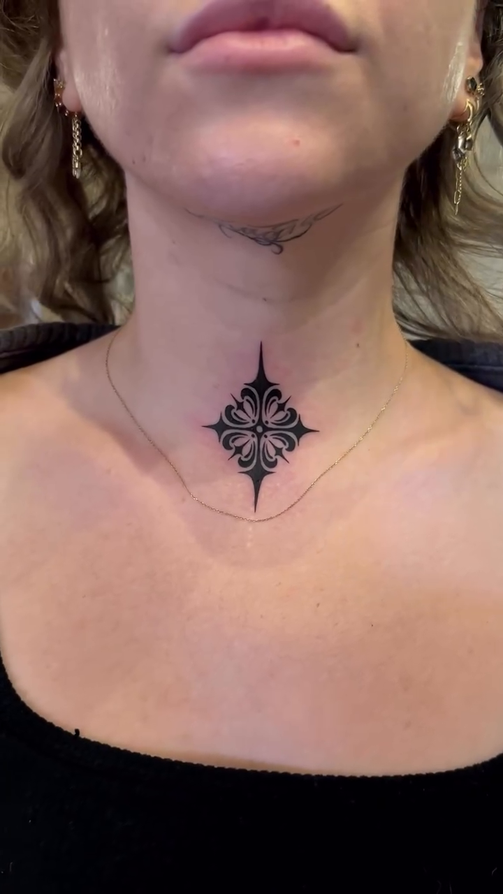 Tattoo by @2zzinzzin_ — fine_line, ornamental