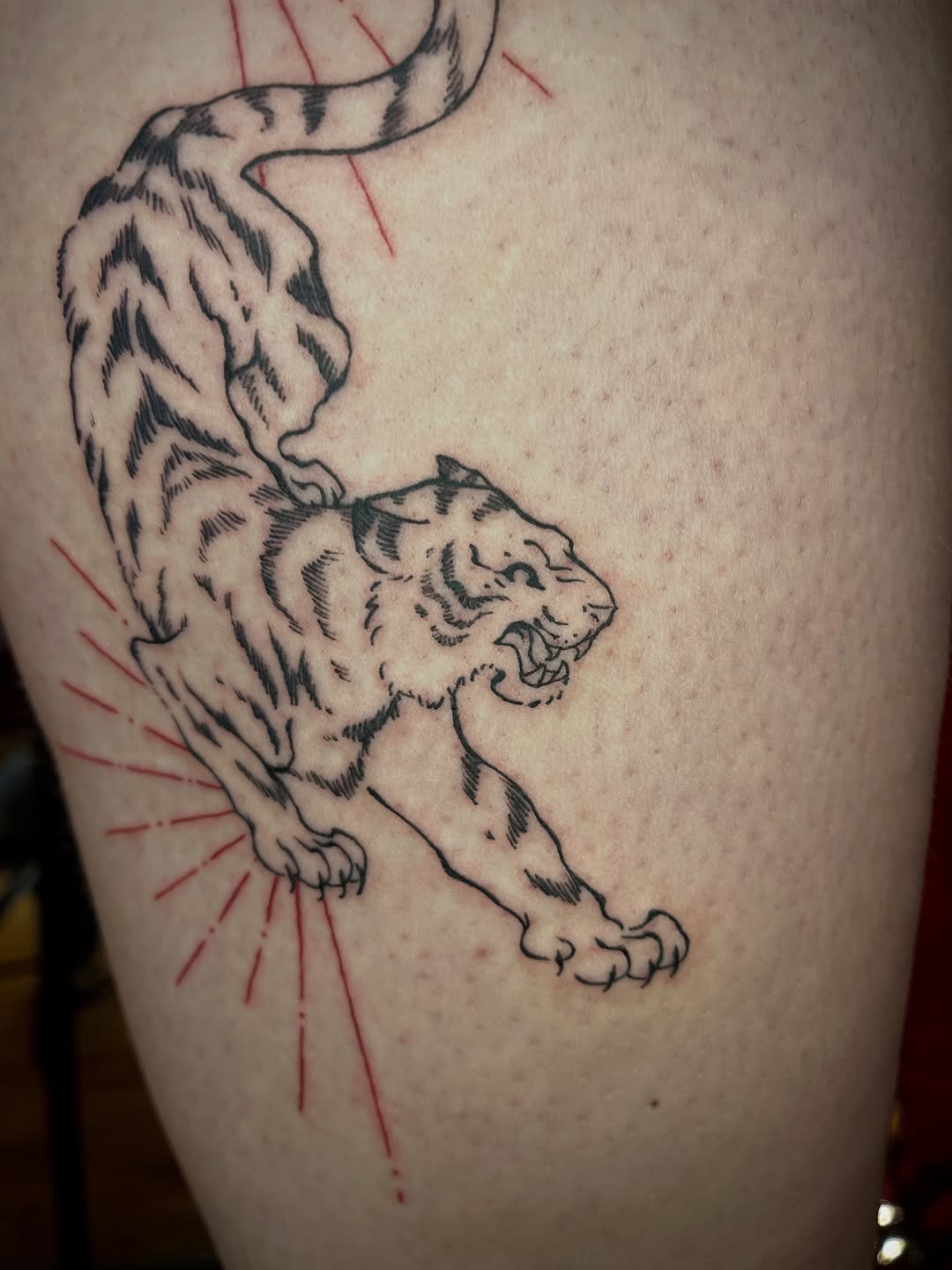 Tattoo by @zyprr_ — black_and_grey