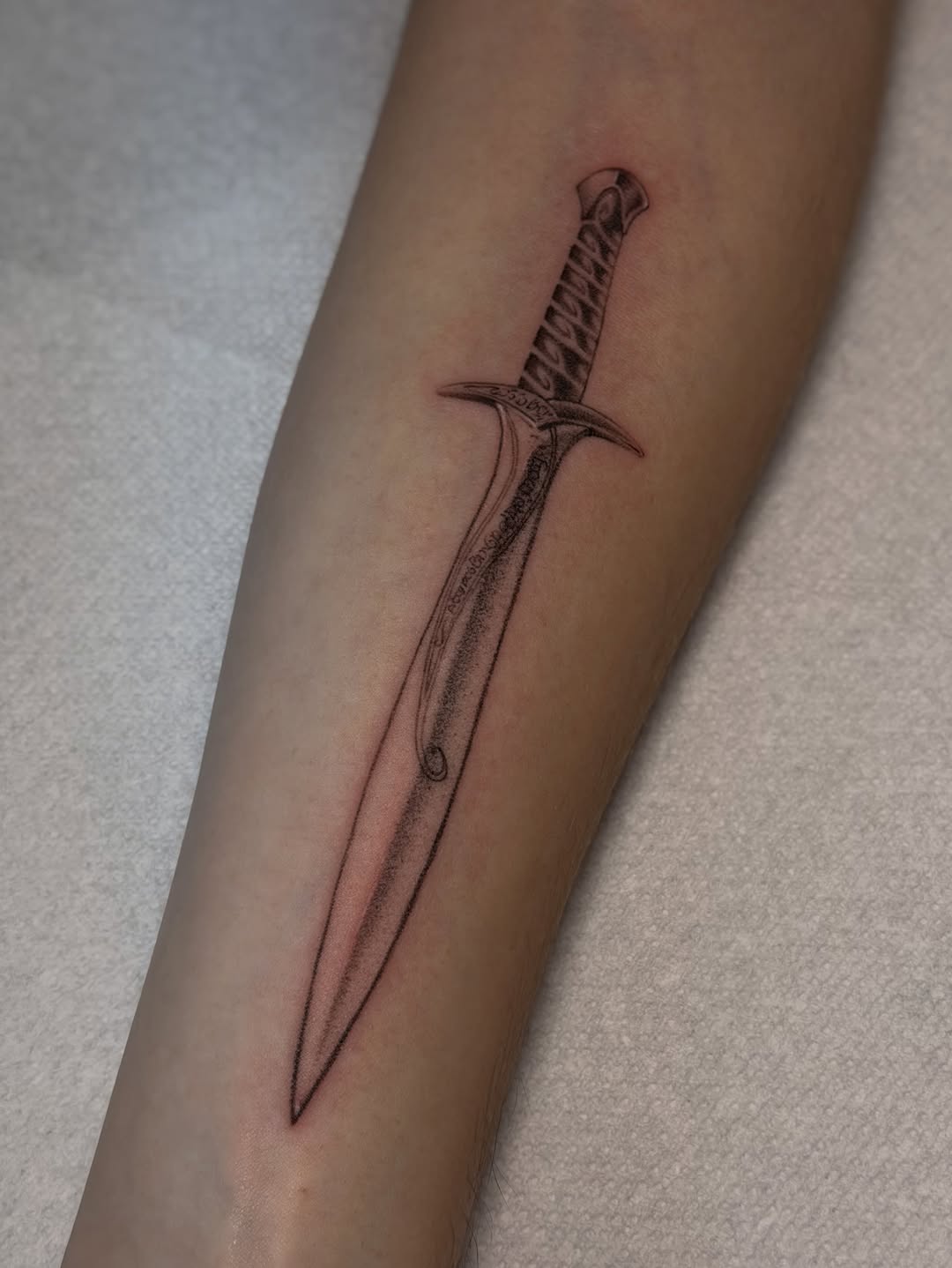 Tattoo by @uglyrae.tattoo — illustrative, black_and_grey