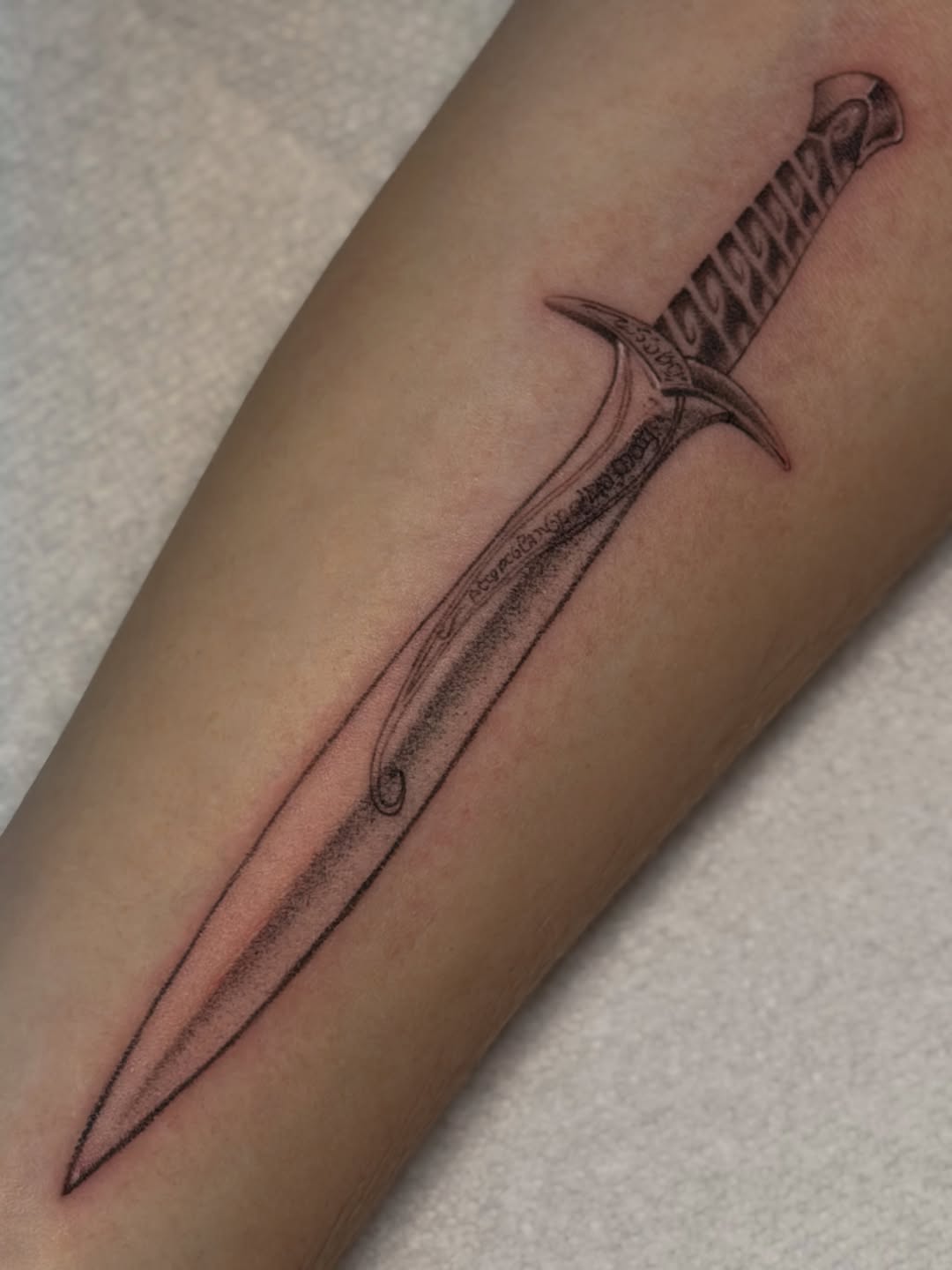 Tattoo by @uglyrae.tattoo — illustrative, black_and_grey
