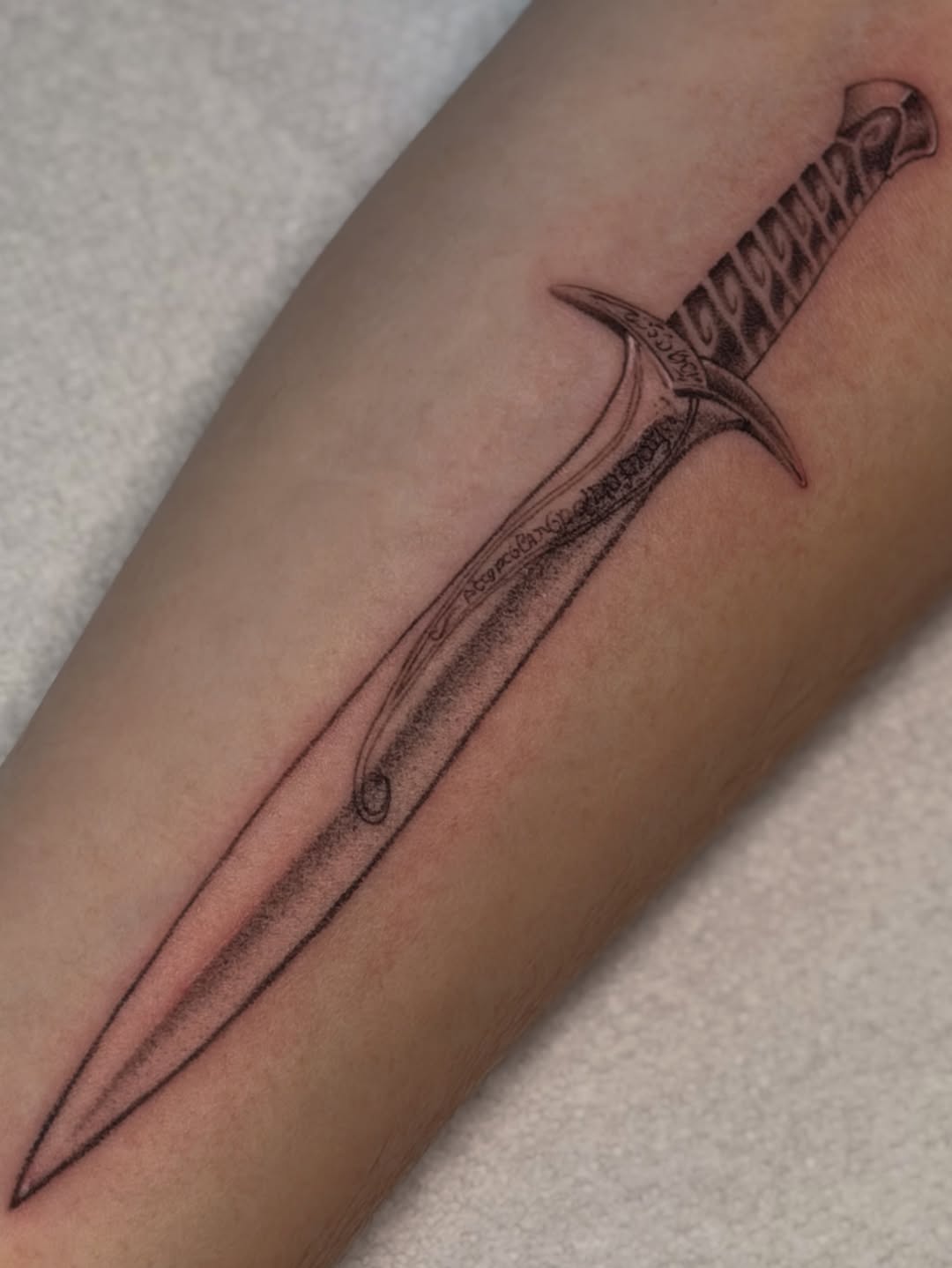 Tattoo by @uglyrae.tattoo — illustrative, black_and_grey