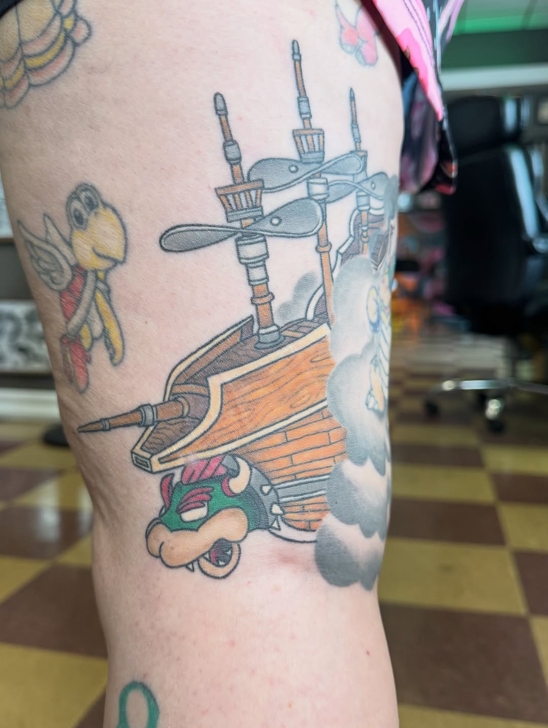 Tattoo by @inkedbycora — illustrative, new_school