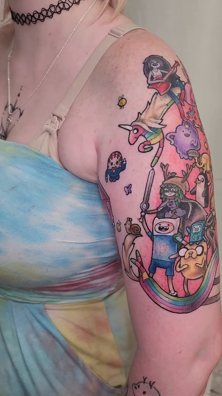 Tattoo by @lindseystattytats — anime